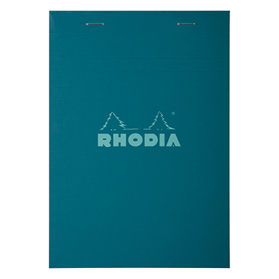 Bloc note agrafé Rhodia Reflets Pastel N°12 5/5 - 80 feuillets - 11,8 x 8,3 cm - Cahiers et blocs notes-3