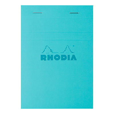 Bloc note agrafé Rhodia Reflets Pastel N°13 5/5 - 80 feuillets - 14,5 x 10,3 cm - Cahiers et blocs notes-3