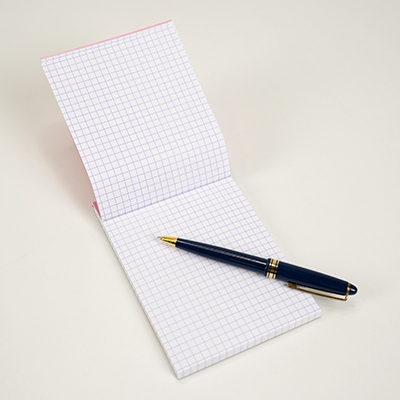 Bloc note agrafé Rhodia Reflets Pastel N°13 5/5 - 80 feuillets - 14,5 x 10,3 cm - Cahiers et blocs notes-5