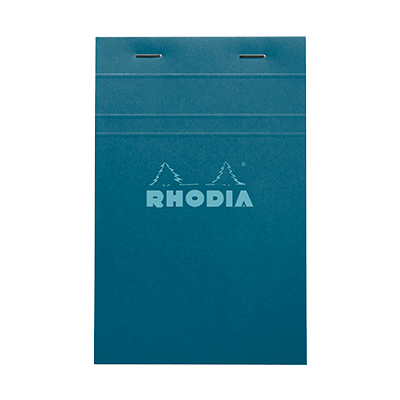 Bloc note agrafé Rhodia Reflets Pastel N°14 5/5 - 80 feuillets - 17 x 11 cm - Cahiers et blocs notes-2