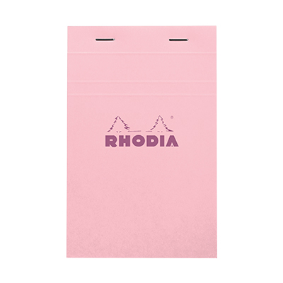 Bloc note agrafé Rhodia Reflets Pastel N°14 5/5 - 80 feuillets - 17 x 11 cm - Cahiers et blocs notes-3