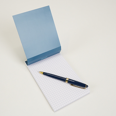 Bloc note agrafé Rhodia Reflets Pastel N°14 5/5 - 80 feuillets - 17 x 11 cm - Cahiers et blocs notes-5