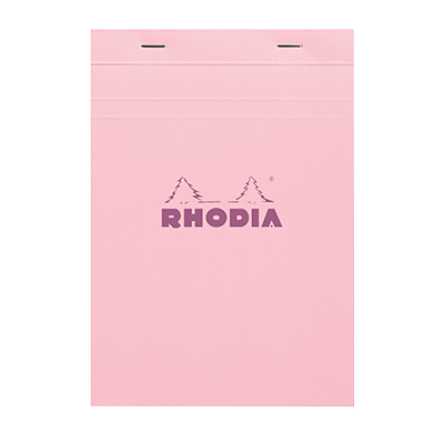 Bloc note agrafé Rhodia Reflets Pastel N°16 5/5 - 80 feuillets - 21 x 14,9 cm - Cahiers et blocs notes-1
