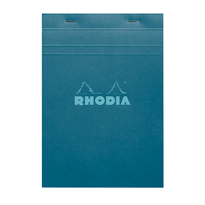 Bloc note agrafé Rhodia Reflets Pastel N°16 5/5 - 80 feuillets - 21 x 14,9 cm - Cahiers et blocs notes-2