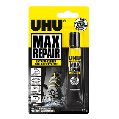 Colle Universelle UHU Max Repair Extreme - Tube 20g - Dévidoirs, adhésifs, colles