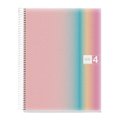 Cahier à spirale Miquelrius Aurora 5/5 - A4 - Aurora West Bay - L 21 x H 29,7 cm - Cahiers et blocs notes