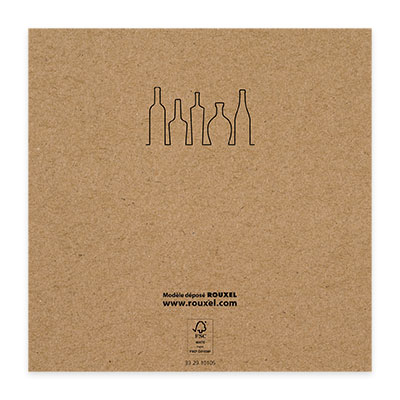 Bon cadeau bonne dégustation brun/noir 12x12cm + enveloppe - Bons cadeaux-2