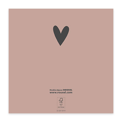 Bon cadeau vieux rose 12x12cm + enveloppe adh. - Bons cadeaux-2