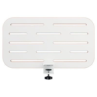 Petit organiseur de bureau Leitz Ergo blanc, 42×25 cm, kit 3 accessoires inclus - Mobilier coworking-3