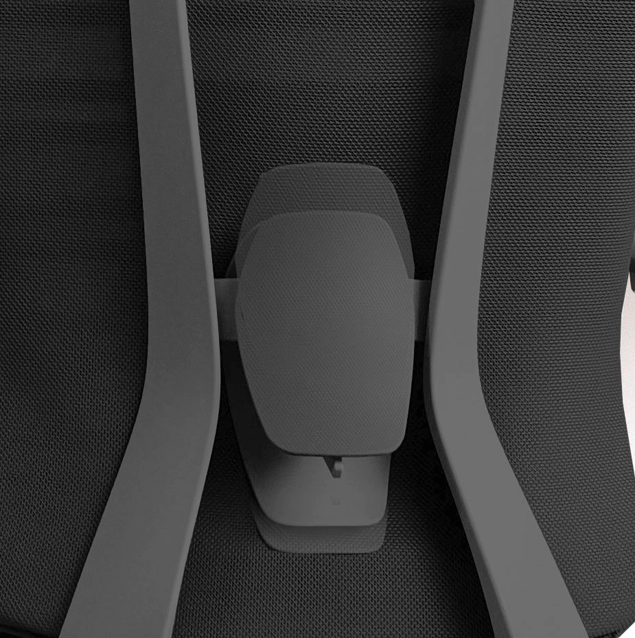 Siège de bureau ergonomique Ramses noir – assise ressorts, synchrone 4 positions, accoudoirs 4D - Sièges de bureaux-3