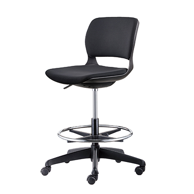 Fauteuil de bureau assis/debout Paris Design Claudio Bellini réglable avec roulettes autobloquantes - Sièges de bureaux-2