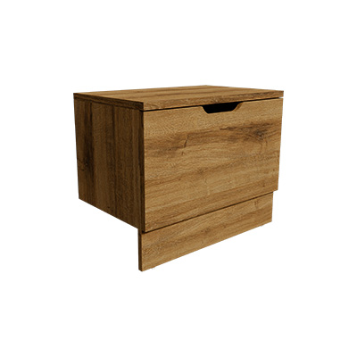 Caisson tiroir Store Sherman cognac 66,5 x 42,7 x 40 cm – Meuble de rangement pour magasin - Caissons de rangement