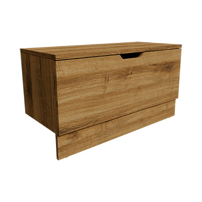 Caisson tiroir Store Sherman cognac 100 x 42,7 x 40 cm – Meuble de rangement pour magasin  - Caissons de rangement