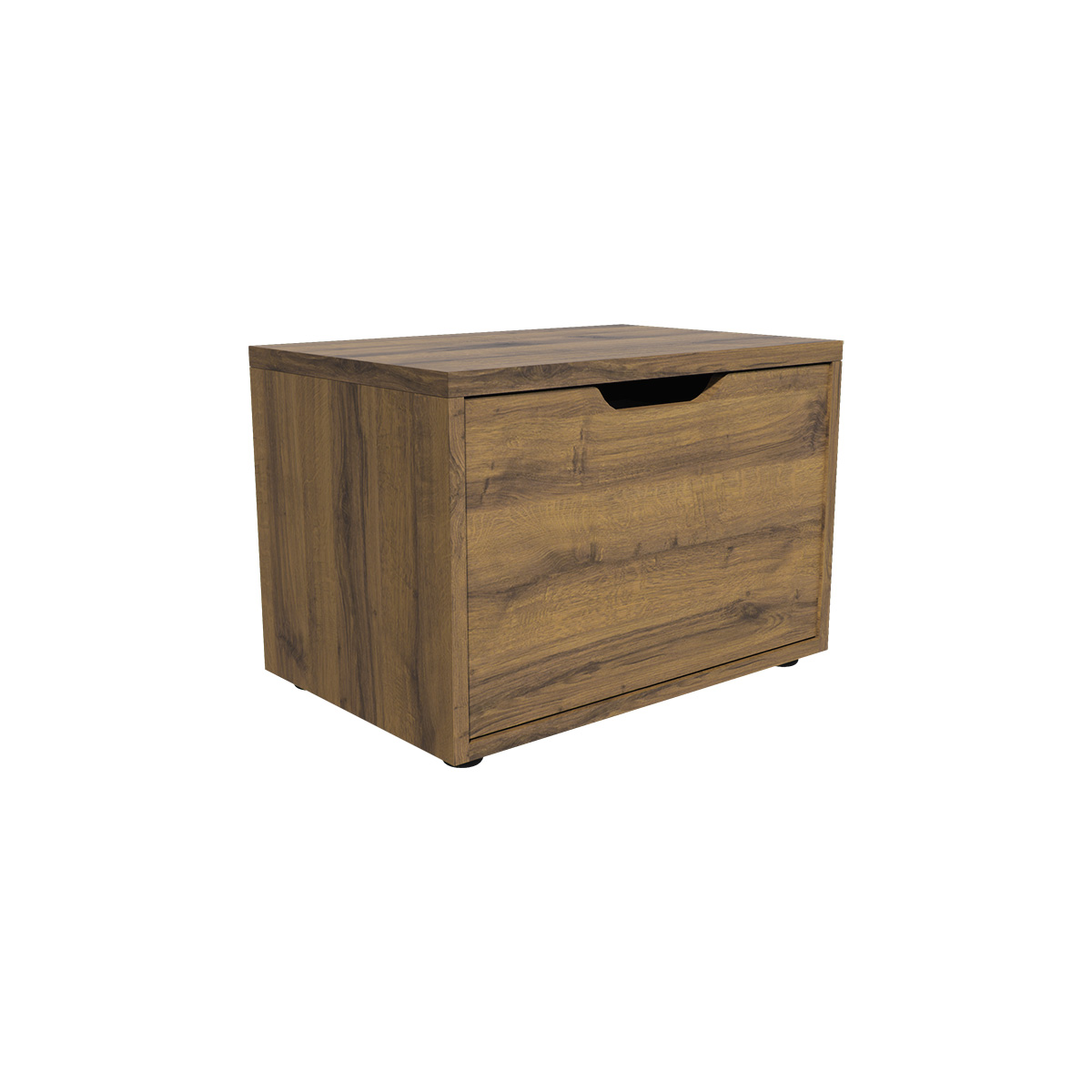 Caisson tiroir Square Sherman cognac 60 x40 x40 cm – Meuble de rangement pour magasin - Caissons de rangement