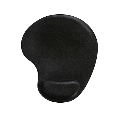 Tapis de souris ergonomique avec repose-poignet SIGN noir 225 x 200 mm - Ergonomie bureautique -1