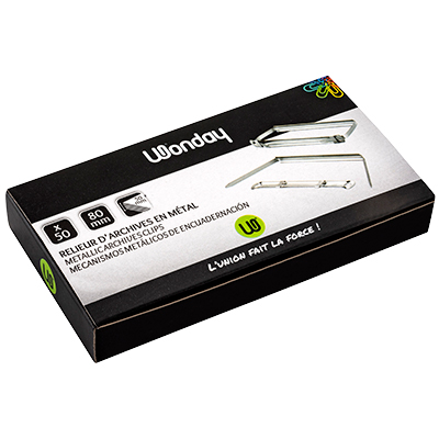 Relieur archives en métal - Lot de 50 - Boîtes à archives-1