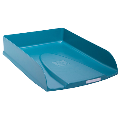 Corbeille à courrier Combo Styli Skandi bleu pacifique - Format A4+ - 500 feuilles - Corbeilles à courrier et revues