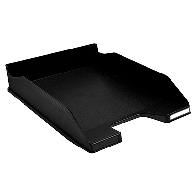 Corbeille à courrier Midi-Combo noire -  Format A4+ - 500 feuilles - Corbeilles à courrier et revues