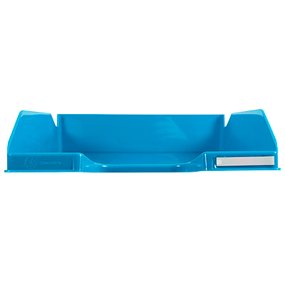 Corbeille à courrier Midi-Combo turquoise glossy - Format A4+ - 500 feuilles - Corbeilles à courrier et revues-2