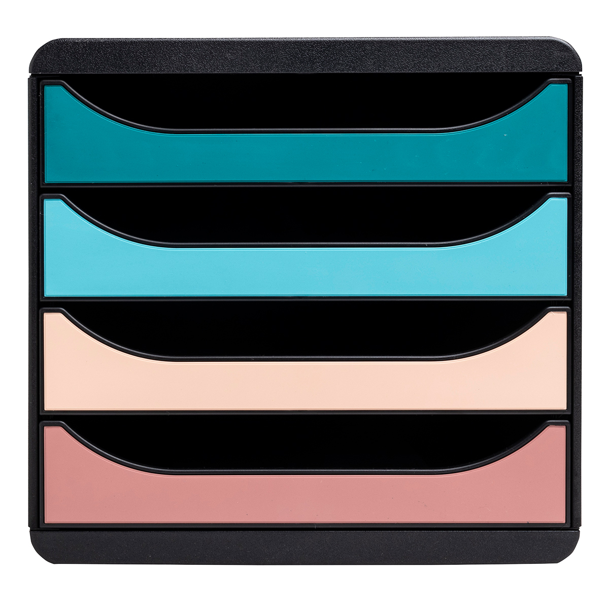 Module de classement 4 tiroirs Exacompta Big-Box Skandi - Caisson de rangement - Modules de classement-1