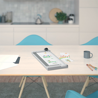 Rogneuse papier A4 Leitz Precision Home – 8 feuilles - Guillotine papier, Rogneuses papier -6