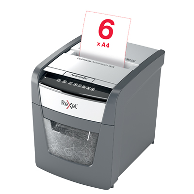 Destructeur de documents professionnel Rexel Optimum AutoFeed+ 50X – coupe croisée - Destructeurs de documents-3