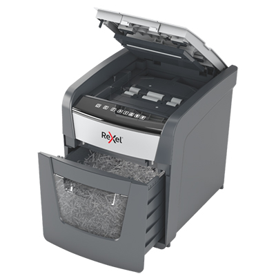 Destructeur de documents professionnel Rexel Optimum AutoFeed+ 50X – coupe croisée - Destructeurs de documents-6