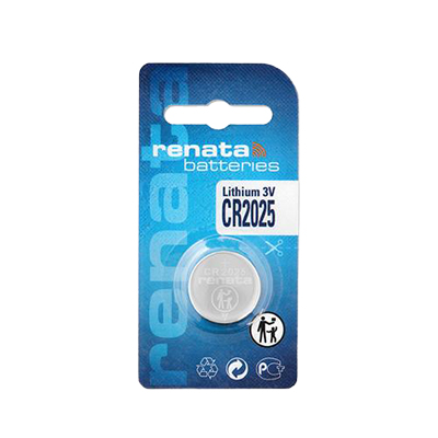 Pile bouton lithium CR2025 3V 160mAh 20 mm - Renata - Piles-1
