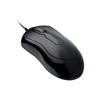 Souris filaire optique USB Kensington Mouse-in-a-Box EQ - Noir - Ergonomie bureautique 