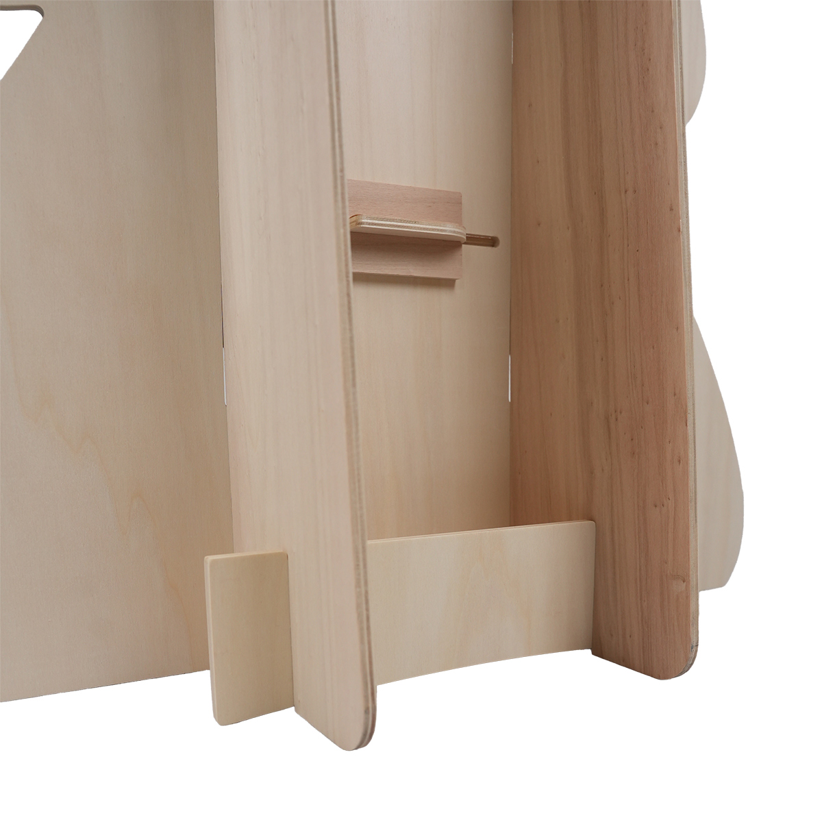 Étagère sapin bois peuplier 80 x 41 x H 140 cm - Présentoir bois - Étagères en bois-6