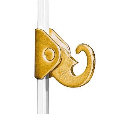 Crochet X de sécurité - Câbles et cimaises