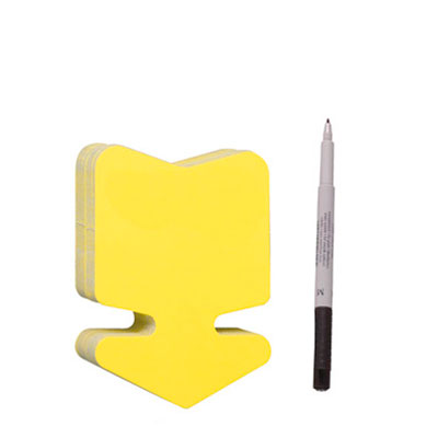 Flèches réutilisables - PVC effaçables à l'eau