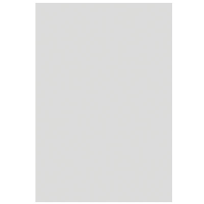 Plaque plastique pour stop-trottoirs - Transparent - 122,8 x 88 cm - Stop trottoir