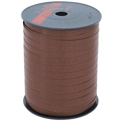 Bolduc mat chocolat standard 7 mm x 500 m polypropylène - Bolducs unis