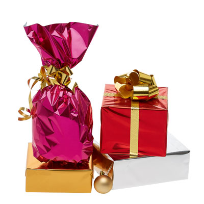 Film métallisé réversible polypropylène rouge 120 cm x 10 m 30µ - Films métallisés réversibles polypropylène -1