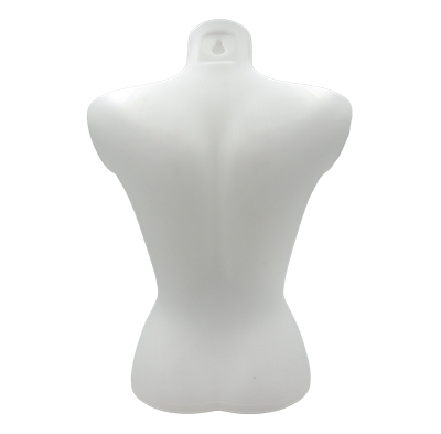 Buste femme plastique H 60 cm - Torse femme - Blanc - Bustiers et fessiers-2