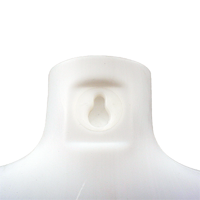 Buste femme plastique H 60 cm - Torse femme - Blanc - Bustiers et fessiers-3