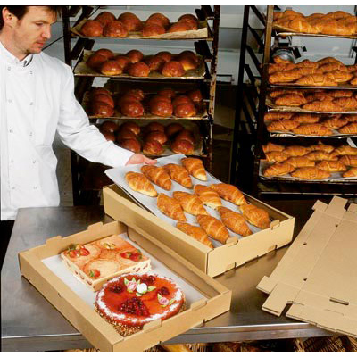 Cagettes carton empilables - Boîtes traiteur-1