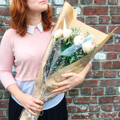 Film fleuriste - Film polypropylène Gypsophile 80 cm x 120 m 35µ - Films polypropylène à motifs-5