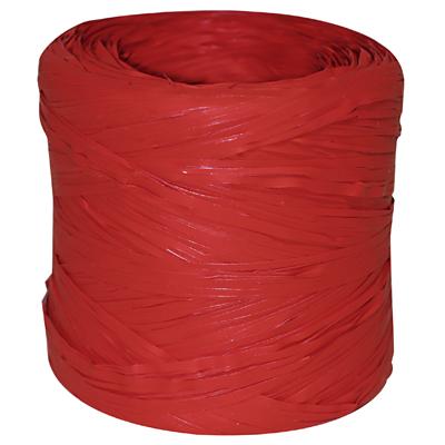Raphia synthétique rouge 200m - Raphias