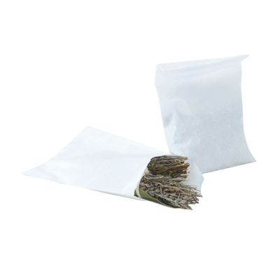 Pochettes papier Kraft blanchi - Sachets papier blanc-1