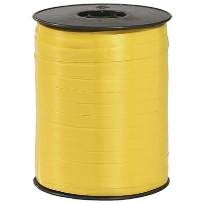 Bolduc mat jaune standard 7 mm x 500 m polypropylène - Bolducs unis