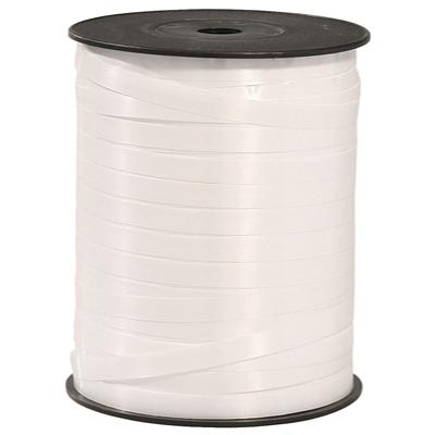Bolduc mat blanc standard 7 mm x 500 m polypropylène - Bolducs unis