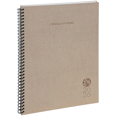 Agenda semainier consultations 2026 spiralé 21x29,7cm, Exacompta Forever® - Agendas-Répertoires-1