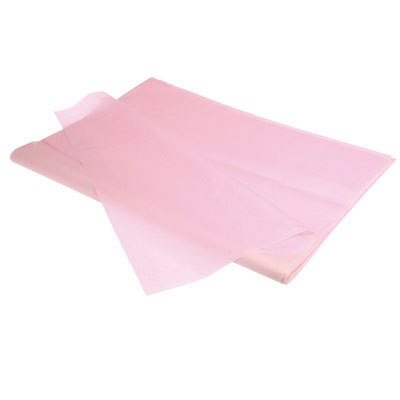 Papier de soie rose pâle 17 g/m² 50 x 75 cm, 240 feuilles - Papiers de soie