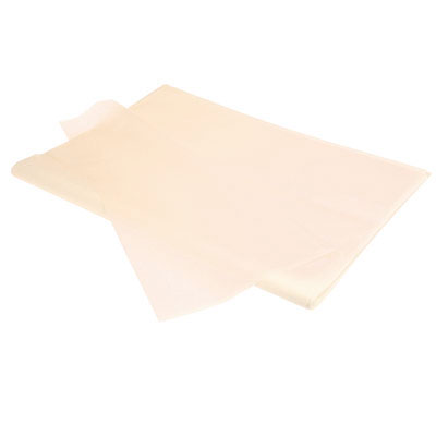 Papier de soie champagne 17g/m² 50 x 75 cm, 240 feuilles  - Papiers de soie