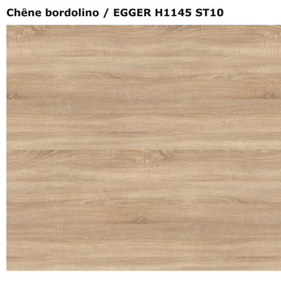 Comptoir d'accueil chêne bordolino / gris 117 x 51 x 88 cm - Comptoirs Easy-1