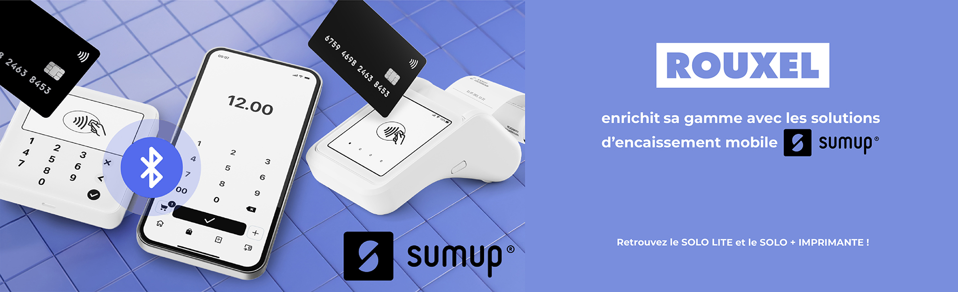 Découvrez les solutions d'encaissement mobile avec les terminaux de paiement Sumup