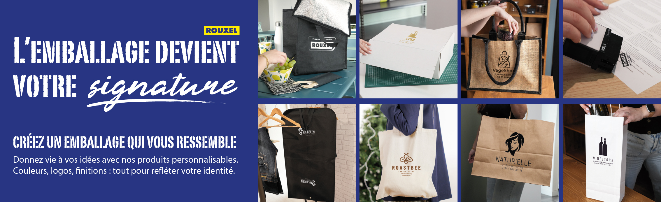 L'emballage devient votre signature