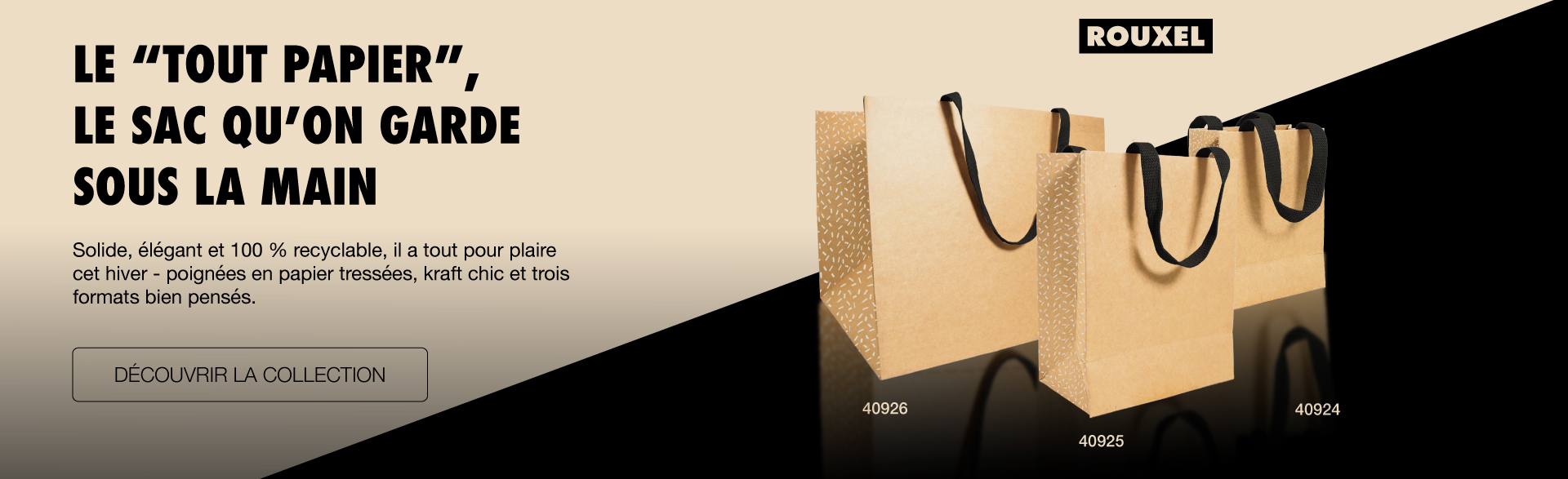 Le "Tout Papier", le sac qu'on garde sous la main